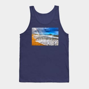 St Michael's Mount Cornwall Double Rainbow Tank Top